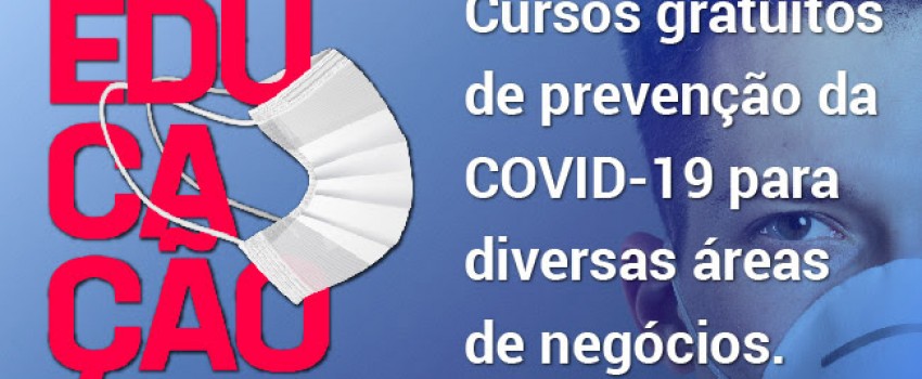 Curso gratuito:  Prevenção ao Covid-19